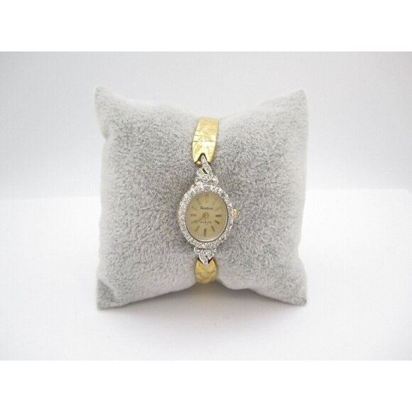 Women Armitron Diamond Quartz WR Analog 16mm Dial Watch (G993) "New Battery" - Picture 5 of 7